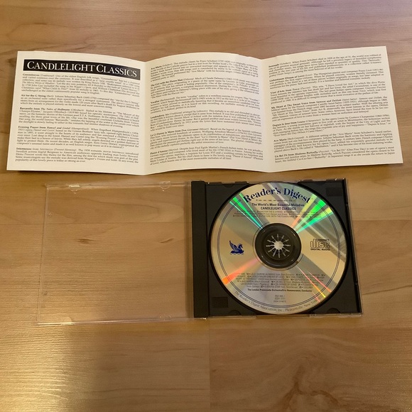 Music CD Reader’s Digest Candlelight Classics - Picture 3 of 5